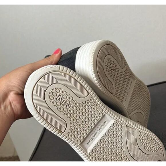 MARK NASON Black Slip On Sneakers - Picture 6 of 7